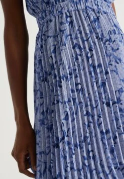 WE FASHION Plissé Jurk Met Dessin - Robe De Jour - Blue 12 WE FASHION Plissé Jurk Met Dessin - Robe De Jour - Blue -We Fashion Soldes Boutique e645de5cf1f14bc1b2d10389c58b3d34