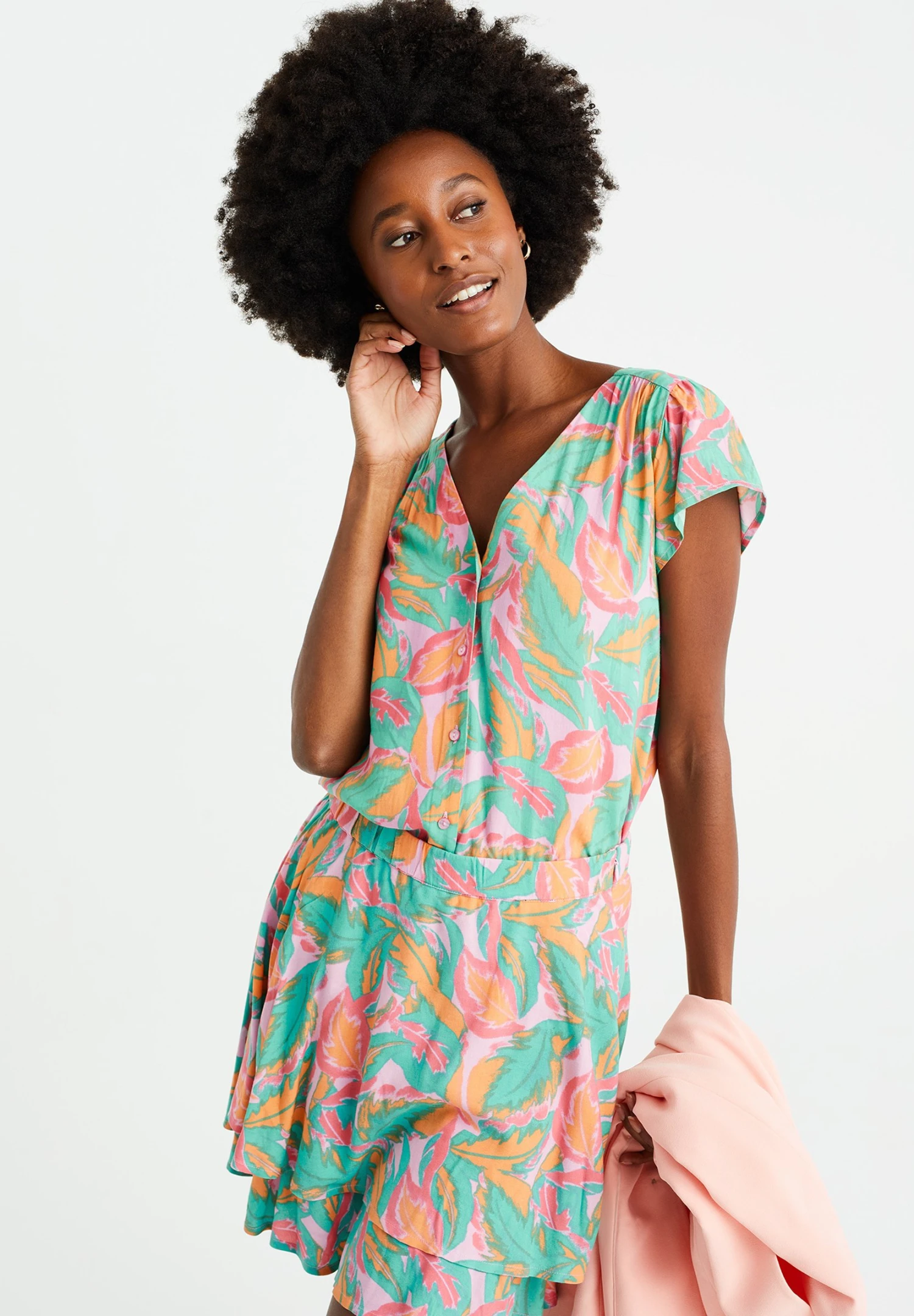 WE FASHION Met Dessin - Blouse - Multicoloured 6 WE FASHION Met Dessin - Blouse - Multicoloured – Image 4