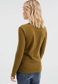 WE FASHION Aus Bio - T-Shirt À Manches Longues - Green -We Fashion Soldes Boutique e7a7061365d649989d0a1b4e39921d73
