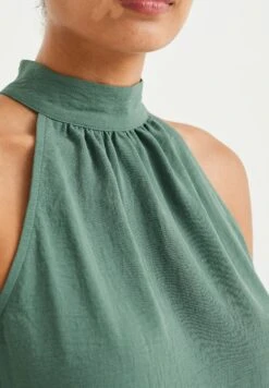 WE FASHION Halter - Blouse - Green -We Fashion Soldes Boutique e7c879566437411bbbc0d01160f142a0