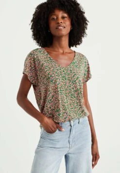 WE FASHION T-Shirt Imprimé - Green