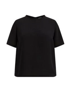 WE FASHION Curve - Blouse - Black -We Fashion Soldes Boutique e98d0f66a5464660bcce7fa0f57cff08