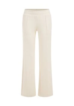 WE FASHION Wide Leg - Pantalon Classique - White -We Fashion Soldes Boutique ea682287cae84289a305ead051edc2fc