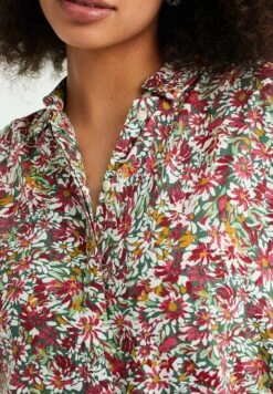 WE FASHION Met Dessin - Chemisier - Green -We Fashion Soldes Boutique ebcb9bb27c464ddab415c0a48c09aa5a