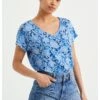 WE FASHION T-Shirt Imprimé - Blue 2 WE FASHION T-Shirt Imprimé - Blue -We Fashion Soldes Boutique ee1558ea323642f48b54c33fd41b2d91
