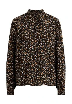 WE FASHION Dessin - Blouse - Black -We Fashion Soldes Boutique ef8ee89330d44818b93f37a6096fac4b