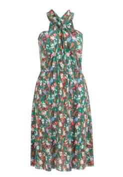 WE FASHION Met Dessin - Robe Pull - Green -We Fashion Soldes Boutique efa5f9a004cb48a0a287ee4f54a62852