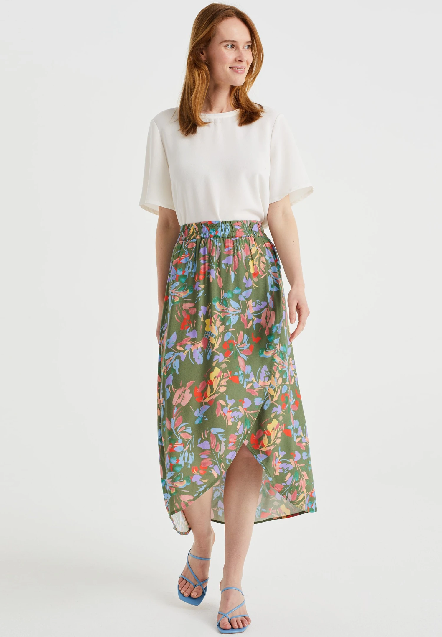 WE FASHION Jupe Trapèze - Multi Coloured 4 WE FASHION Jupe Trapèze - Multi Coloured – Image 2