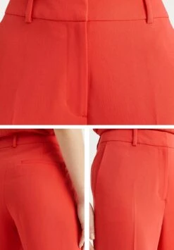 WE FASHION Regular Fit - Pantalon Classique - Red 10 WE FASHION Regular Fit - Pantalon Classique - Red -We Fashion Soldes Boutique f1c702ba92304316bfe9347fe486e6e0