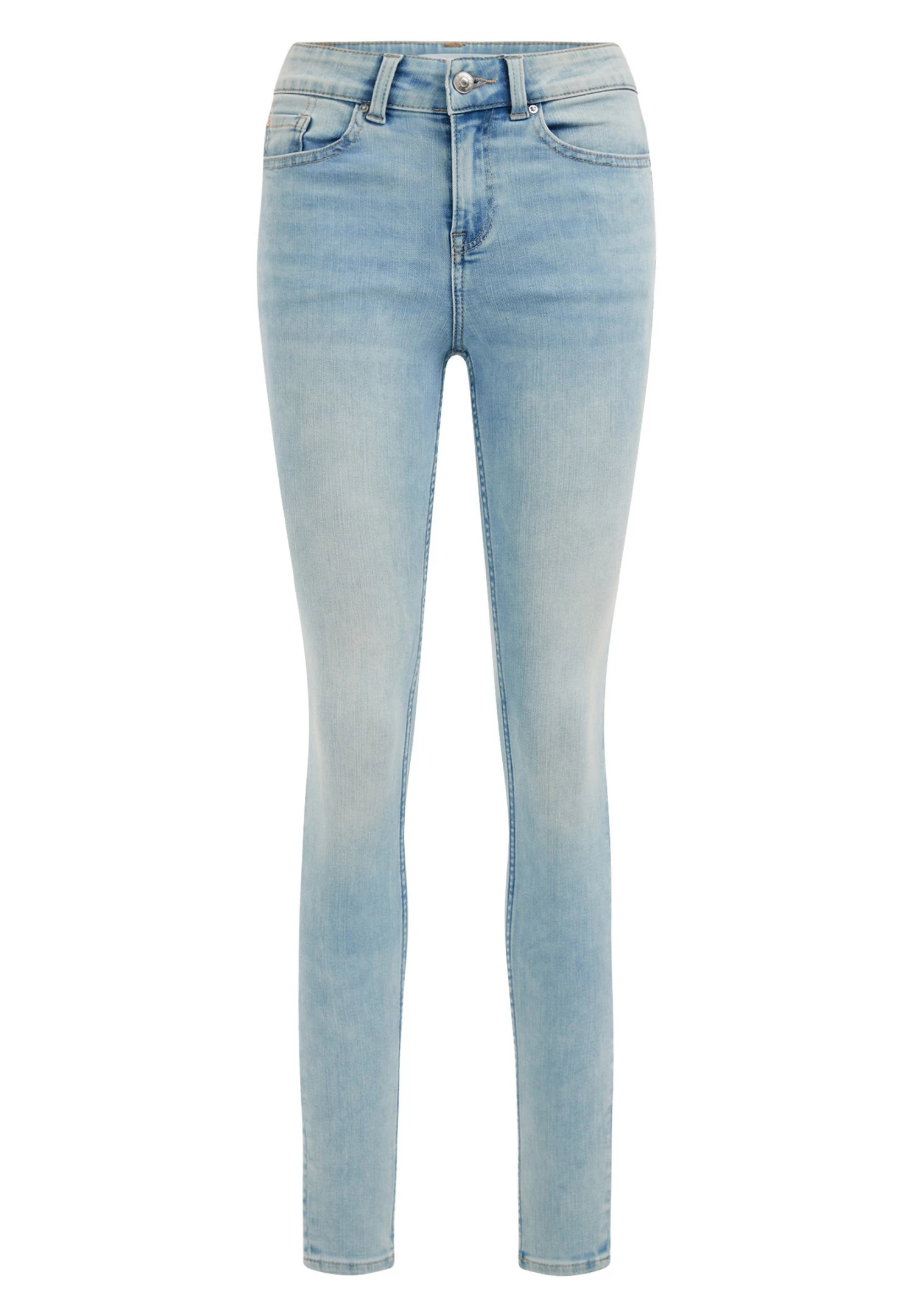 WE FASHION Mid Rise Super Met Comfort-Stretch - Jeans Skinny - Blue 7 WE FASHION Mid Rise Super Met Comfort-Stretch - Jeans Skinny - Blue – Image 5