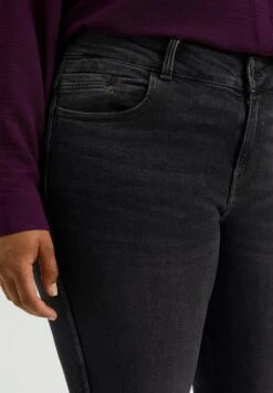WE FASHION Curve - Jeans Skinny - Black -We Fashion Soldes Boutique f3085430ab7b49c4a960ebda26087bcd