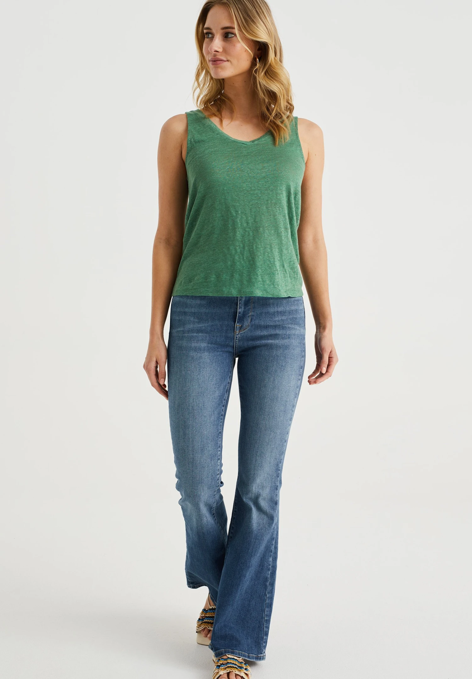 WE FASHION Singlet - Débardeur - Green 4 WE FASHION Singlet - Débardeur - Green – Image 2