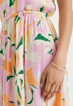 WE FASHION Met Dessin - Robe Longue - Pink -We Fashion Soldes Boutique f46366e1691a4478bbbcfebc15f03195