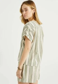 WE FASHION Met Dessin - Blouse - Green -We Fashion Soldes Boutique f5b96d84a0b24056896009d20c4611a9