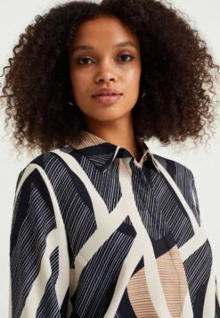 WE FASHION Chemisier - Beige -We Fashion Soldes Boutique f624e10c4766466abdb4f3839775fd11