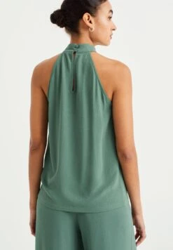 WE FASHION Halter - Blouse - Green -We Fashion Soldes Boutique f791d097308442fe91f8b786e717f09d