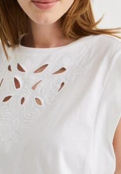 WE FASHION Met Embroidery - Débardeur - White -We Fashion Soldes Boutique fcfda2c6fba14c43910fb3cb698cd8a1