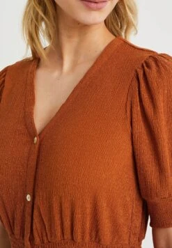 WE FASHION Met Structuur - Robe Chemise - Brown 9 WE FASHION Met Structuur - Robe Chemise - Brown -We Fashion Soldes Boutique fd3f4b116fd145c098d1148e483402f6