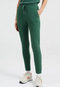 WE FASHION Slim Fit - Pantalon De SurvĂŞtement - Green