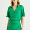 WE FASHION Van Mix - Chemisier - Green 2 WE FASHION Van Mix - Chemisier - Green -We Fashion Soldes Boutique ff5d5dbcd3e742f28a2532bcf6f4a997