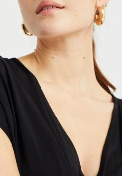 WE FASHION Met Plooidetail - Robe De Jour - Black 10 WE FASHION Met Plooidetail - Robe De Jour - Black -We Fashion Soldes Boutique ffc08a510e724f2da71b6ea798f837c0